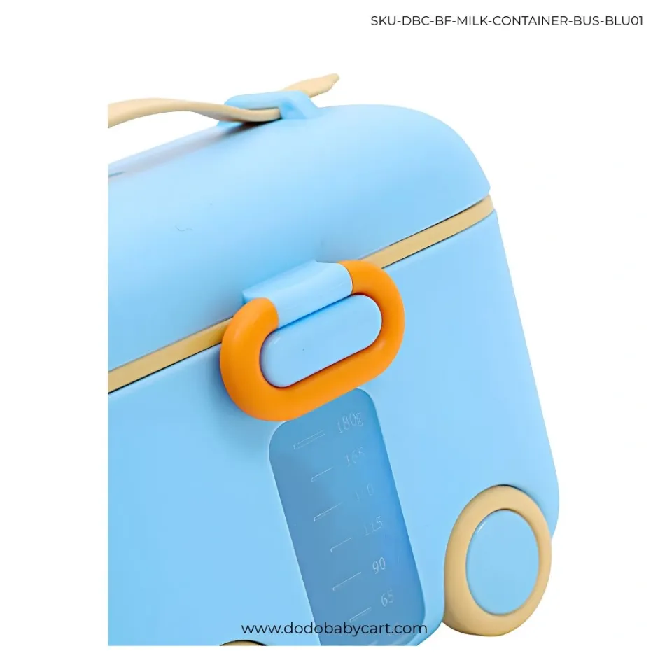 The Little Lookers Baby Milk Powder Container — Blue